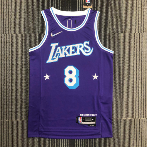 Men's Kobe Bryant Purple Team Jersey - 75th Anniversary City Edition