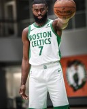 Men's Jaylen Brown White 2020-21 Swingman Player Jersey - City Edition