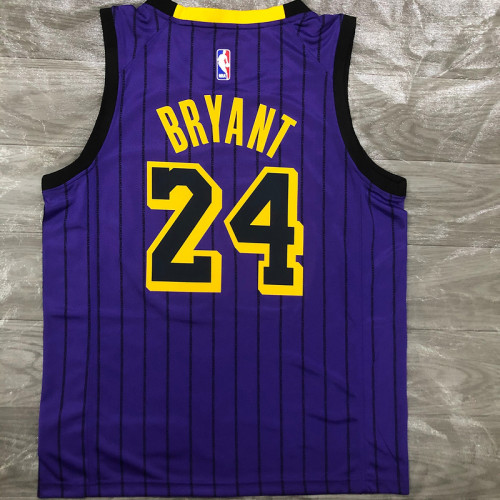 Men's Kobe Bryant 2018-19 Purple Swingman Player Jersey - City Edition