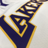 Men's LeBron James 2020-21 White Player Jersey - Retro Classical Edition
