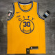 Stephen Curry Men's Yellow Player Jersey - The City Classic Edition
