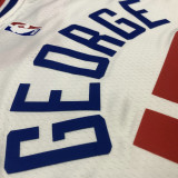 Men's Paul George White 2020-21 Player Jersey - Association Edition