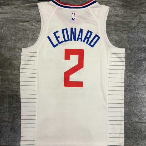 Men's Kawhi Leonard White 2020-21 Player Jersey - Association Edition