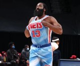 James Harden Men's Blue Player Jersey - Retro Classic Edition