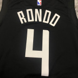 Men's Rajon Rondo Black Swingman Player Jersey – City Edition