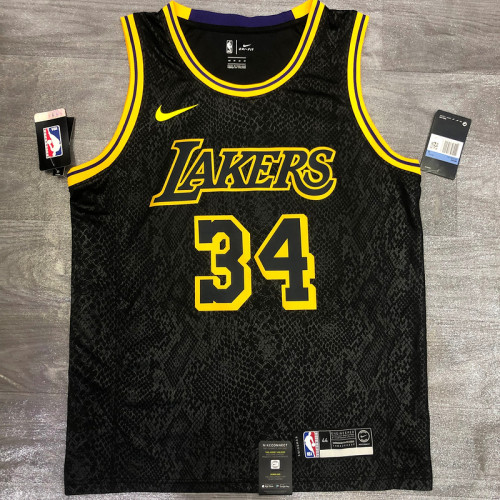 Shaquille O'Neal Black Mamba Men's Player Jersey