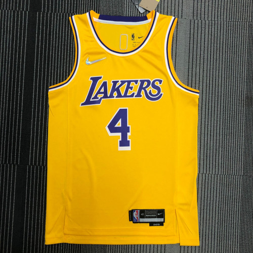 Men's Rajon Rondo Yellow Team Jersey - 75th Anniversary Edition