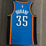 Kevin Durant Men's Blue Swingman Team Jersey - Icon Edition