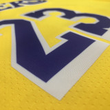 LeBron James Men's Yellow Player Jersey - Retro Classic Edition