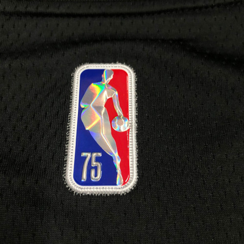 Men's Dwyane Wade Black Team Jersey - 75th Anniversary City Edition
