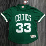 Larry Bird Men's Green Player Jersey - Throwback Edition