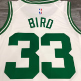 Larry Bird White Men's Player Jersey-Association Edition