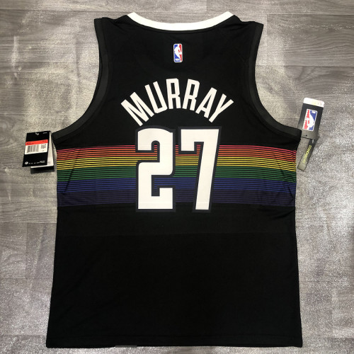 Jamal Murray Black Men's Player Jersey-Retro Classic Edition