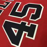 Michael Jordan Men's Red Player Jersey - Classic Edition