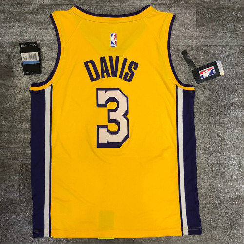 Anthony Davis Men's Yellow Player Jersey - Retro Classic Edition