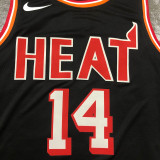 Men's Tyler Herro Black Classics Swingman Player Jersey