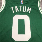Jayson Tatum Men's Green Player Jersey- Icon Edition