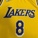 Men's Kobe Bryant Yellow Team Jersey - 75th Anniversary Edition