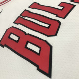 Dennis Rodman Men's White Swingman Team Jersey - Association Edition