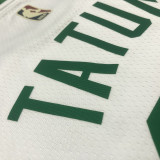 Jayson Tatum Men's White 2021-22 75th Anniversary Jersey - Classic Edition