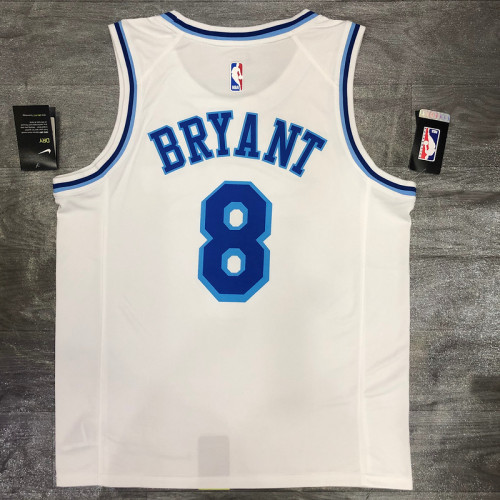 Kobe Bryant Men's White Player Jersey - Retro Classic Joint Edition