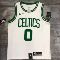 Jayson Tatum White Men's Player Jersey-Association Edition