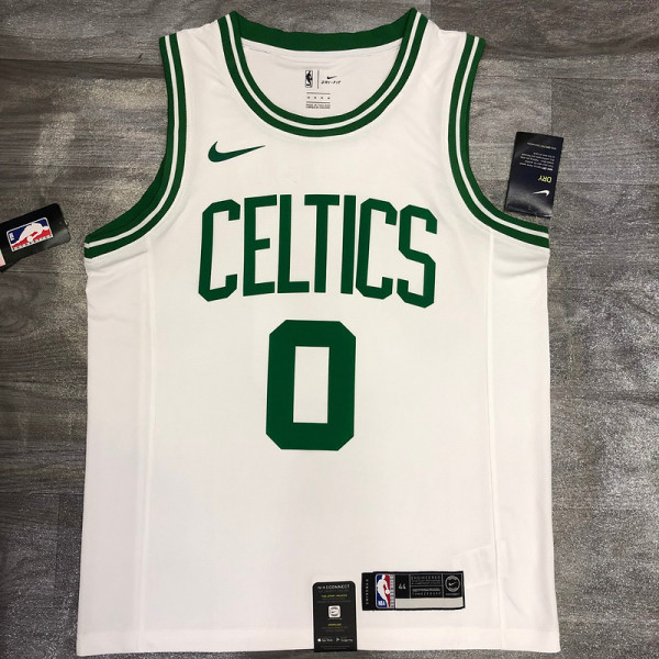 Jayson Tatum White Men's Player Jersey-Association Edition