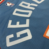 Paul George Men's Blue Swingman Team Jersey  - City Edition