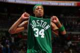 Paul Pierce Men's Green Player Jersey- Icon Edition
