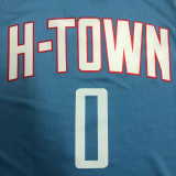 Russell Westbrook Men's Blue Swingman Team Jersey - City Edition