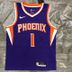 Men's Devin Booker 2020-21 Purple Swingman Player Jersey - Icon Edition