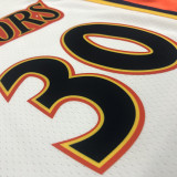 Men's Klay Thompson White Swingman Throwback Jersey - Retro Classics Edition