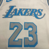 Men's LeBron James White Player Jersey - City Edition