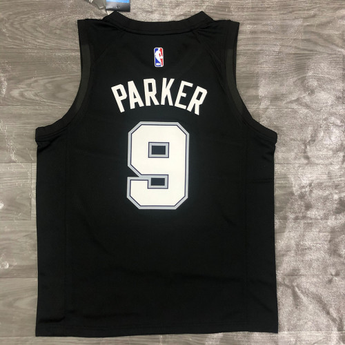 Men's Tony Parker 2020 Black Swingman Player Jersey – City Edition