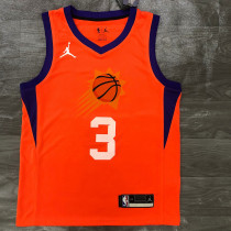 Men's Chris Paul Orange Finished Swingman Player Jersey - Statement Edition