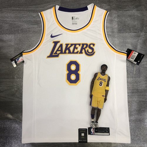 Kobe Bryant 8 White Men's Player Jersey