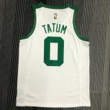 Jayson Tatum Men's White 2021-22 75th Anniversary Jersey - Classic Edition