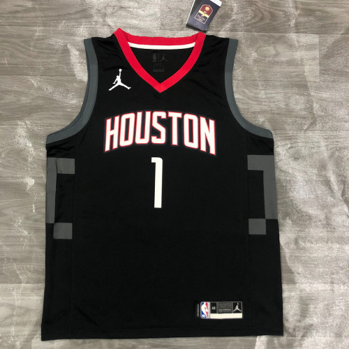 Men's John Wall Black 2020-21 Swingman Player Jersey - Statement Edition