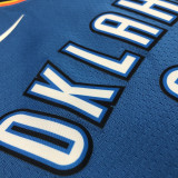 Kevin Durant Men's Blue Swingman Team Jersey - Icon Edition