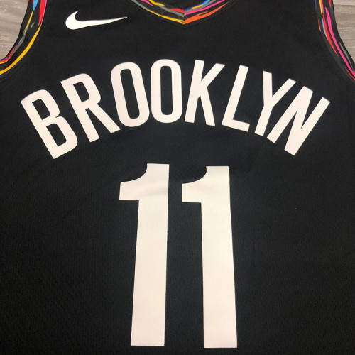 Kyrie Irving Men's Black Player Jersey- City Edition