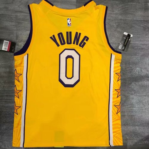 Nick Young Yellow City Edition Men's Player Jersey