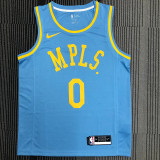 Russell Westbrook Men's Blue Swingman Team Jersey - MPLS Classical Edition