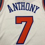 Men's Carmelo Anthony White 2020-21 Swingman Player Jersey – Association Edition