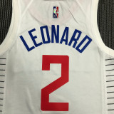 Men's Kawhi Leonard White Team Jersey - 75th Anniversary Edition