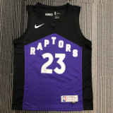 Fred Vanvleet Men's Purple Swingman Team Jersey - Earned Edition