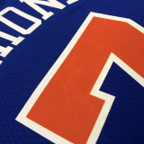 Men's Carmelo Anthony Blue 2020-21 Swingman Player Jersey - Icon Edition