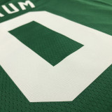 Men's Jayson Tatum Green Team Jersey - 75th Anniversary Edition