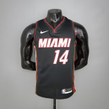 Men's Tyler Herro 2020-21 Black Swingman Player Jersey - Icon Edition