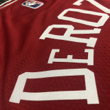 Men's Demar DeRozan Red Team Jersey - 75th Anniversary Edition