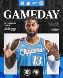 Men's Paul George Blue Team Jersey - 75th Anniversary City Edition